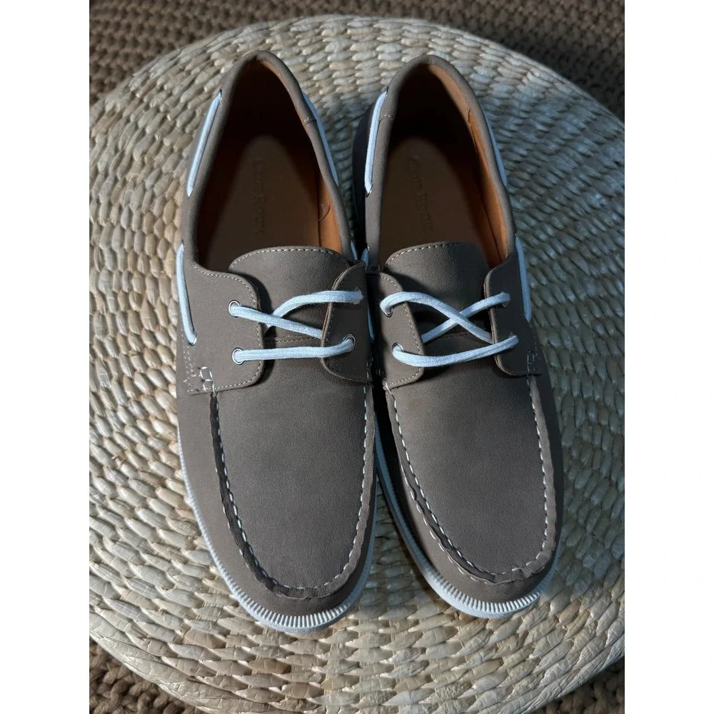 Club Room‎ Elliot Men's Tan Boat Shoes Slip On Comfort Size 11M